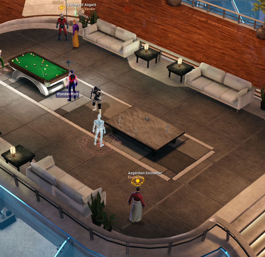 Asgardian Enchantress NPC in Avengers Tower